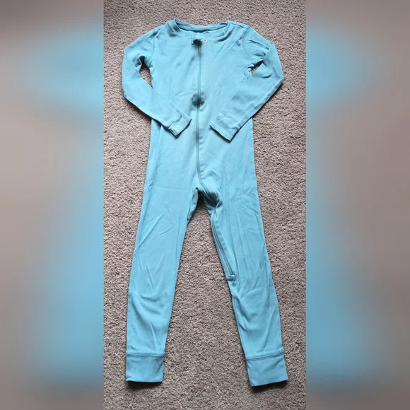 Primary Organic Zip Romper Bundle, Toddler Size 4 Pajamas - Picture 6 of 10